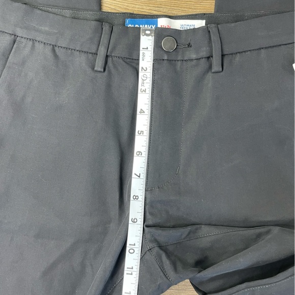 NWT Men’s Black Ultimate Tech Slim Chino Pants with Built in Flex, size 31x34 - Picture 7 of 10